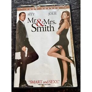 20th Century Fox Mr. & Mrs. Smith DVD Good Full Screen Action